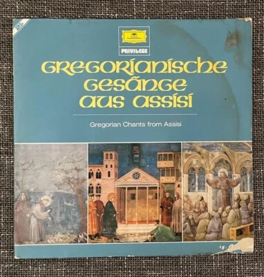 Vintage Gregorian Chants from Assisi Vinyl 2 LP - Image 1 of 2