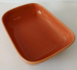 Cazuela de gres marrón calabaza Franciscan 2 quilates 9x6,5x2,5. Excelente estado. - Imagen 1 de 7
