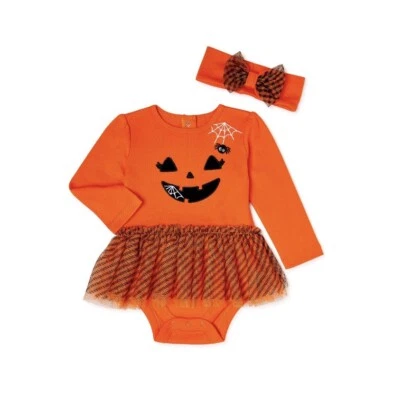 Way to Celebrate Infant Girls Halloween Tutu w/Matching Headband NWT - Image 1 of 4