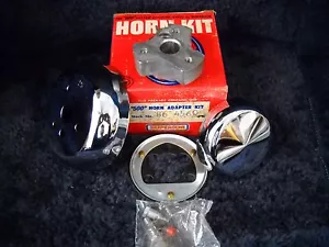 NOS 86-4560 SUPERIOR Chrome Horn Kit for 1972-75 IHC Pickups,1972-75 Scouts & mo - Picture 1 of 5