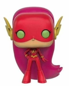 FUNKO POP TELEVISION TEEN TITANS GO #336 STARFIRE "as the FLASH" VINYL FIGURE 🏡 - Foto 1 di 11