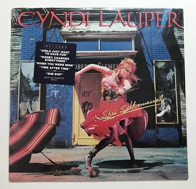 CYNDI LAUPER: She's So Unusual (Vinyl LP  Record Sealed) - Image 1 of 4