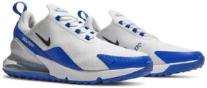 Nike Air Max 270 G Golf Shoes Racer Blue White CK6483-106 Men's Sizes 9.5-11.5 - Picture 1 of 5
