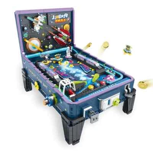 Pinball Machine Building Block Toy - 2309 PCS, Space Wars Arcade Game, OPEN BOX! - Picture 1 of 6