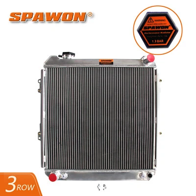 Radiador SPAWON para 1988-1995 Toyota 4Runner Pickup SR5 3.0L V6 2959CC 3 fileiras AT - Imagem 1 de 4
