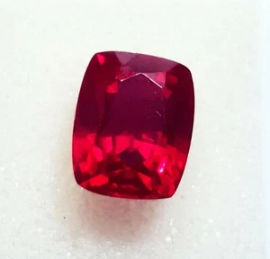 6.80 Ct Natural Red Ruby Cushion Shape Certified Loose Gemstone With Free Gift - Picture 1 of 6