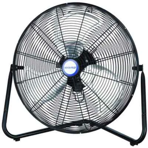 18 in. High Velocity Industrial Floor Fan Black, 3 Speeds, Oscillating, Quiet - Picture 1 of 6