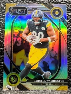 2024 Panini Select Football Base Club Level Silver Prizm 244 Darnell Washington - Bild 1 von 2