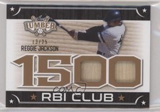 2021 Leaf Lumber The 1500 RBI Club Relics /25 Reggie Jackson #RBI-29 HOF