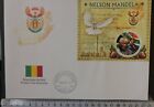 2013 large format FDC nelson mandela birds boxing s/s flags