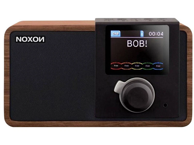 Digitaler Radio-Wecker mit Sprachausgabe der Menüpunkte Noxon dRadio (NAN-01508) - Bild 1 von 1
