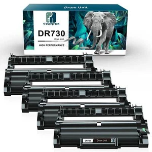 4x Drum DR730 Compatible for Brother MFC-L2710DW HL-L2370DW DCP-L2550DW - Picture 1 of 6