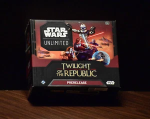 Fantasy Flight- Star Wars Unlimited: Twilght of the Republic PreRelease Box - Picture 1 of 2