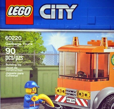 LEGO 60220 2019 City camión de basura 90 piezas nuevo en caja Foto 1 de 4