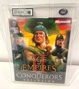 Age of Empires II: The Conquerors Expansion PC Big Box Graded UKG 80+ NM Not VGA - Picture 1 of 24
