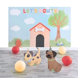 PAWSOME PARTY 3D SCENE SETTER (1KIT) ~ Birthday Party Supplies puppy Decoration - Picture 1 of 1