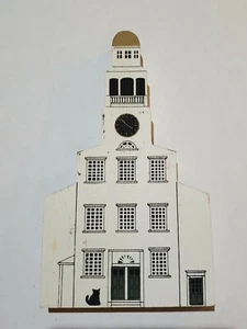 Cats Meow Village Unitarian Church 1987 Nantucket Series Retired Pre-owned - Picture 1 of 4