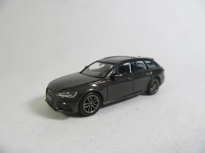 Minichamps 1:87 2018 Audi A6 Avant Braunmetallic Modello Finitto - Immagine 1 di 4
