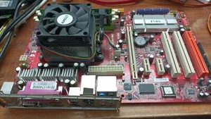 Motherboard MSI K9N Neo MS 7260 ,socket AM2 Athlon X2 4000 2gb ddr2 I/O... - Picture 1 of 6