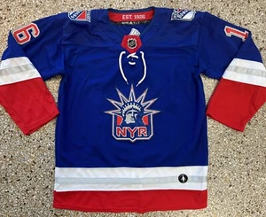NEW YORK RANGERS Alexis Lafreniere ADIDAS Liberty Logo NHL Hockey Trikot LARGE - Bild 1 von 13
