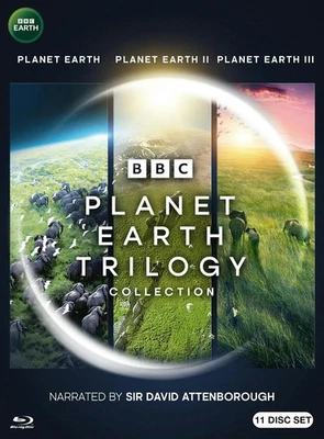 Planet Earth Trilogy Collection Blu-ray  NEW - Image 1 of 4