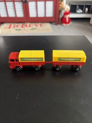 Mercedes Lesney Superrápido Serie Matchbox De Colección Con Remolque Parece Nuevo Foto 1 de 4