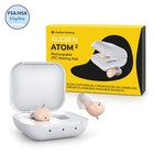 Audien Atom 2 ITE OTC Hearing Aid 4Modes No Prescription Needed Certified Refurb