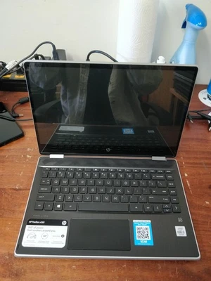 HP PAVILION X360 INTEL CORE I3-10110U@2.10GHz 8GB RAM SEM PEÇAS DE UNIDADE 8042 - Imagem 1 de 4