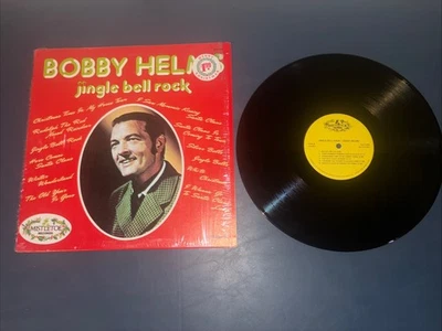 BOBBY HELMS Vinyl LP Jingle Bell Rock Holiday Records HDY-MLP 1206-EX! Shrink! - Image 1 of 4