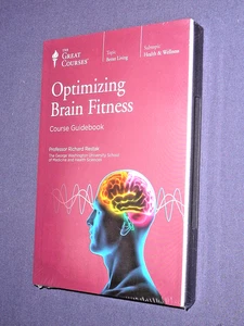 Teaching Co Great Courses DVDs        OPTIMIZING BRAIN FITNESS      new & sealed - Imagen 1 de 1