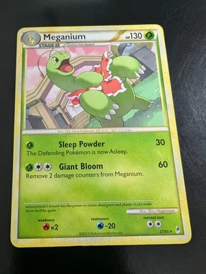 Meganium 27/95 -  Call of Legends - Pokemon Card - Played - Image 1 of 4