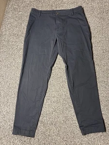 Birddogs Hose Herren 34x30 gefüttert Chino dunkelgrau Golf Boomstick Freizeit - Bild 1 von 15