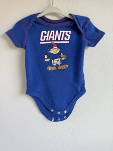 Team Apparel NY Giants NFL Baby Body Größe 3-6 Monate Einteiler - Bild 1 von 8