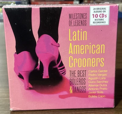Latin American Crooners The Best Boleros and Tangos 10 CD Set NEW - Image 1 of 2