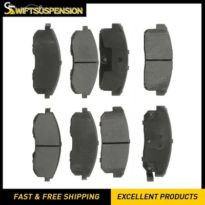 Juego de pastillas de freno de disco delanteras traseras para 2000 2001 2002 INFINITI G20 2,0 L Foto 1 de 3