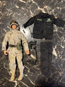 gi joe hasbro 12” 1/6 action figre desert camo and extras B23 - Picture 1 of 13