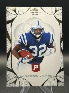 2024 Leaf Trinity Pristine Auction - Edgerrin James #35 - Picture 1 of 3