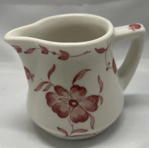 Crema con patrón de resorte de grosella roja Syracuse China - Imagen 1 de 6