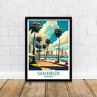 San Diego California Travel Print