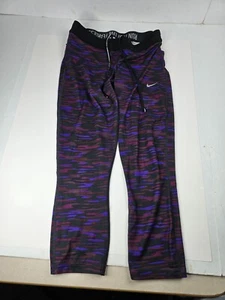 Nike Dri Fit 3/4 Länge Kompression Laufen Trainingstights (Damen M Medium) - Bild 1 von 9