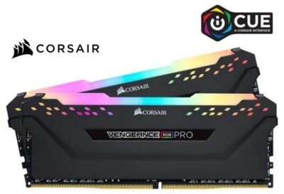 CORSAIR VENGEANCE RGB PRO 16GB (2x8GB) 3200MHz DDR4 Dual-Channel RAM Kit - Image 1 of 4
