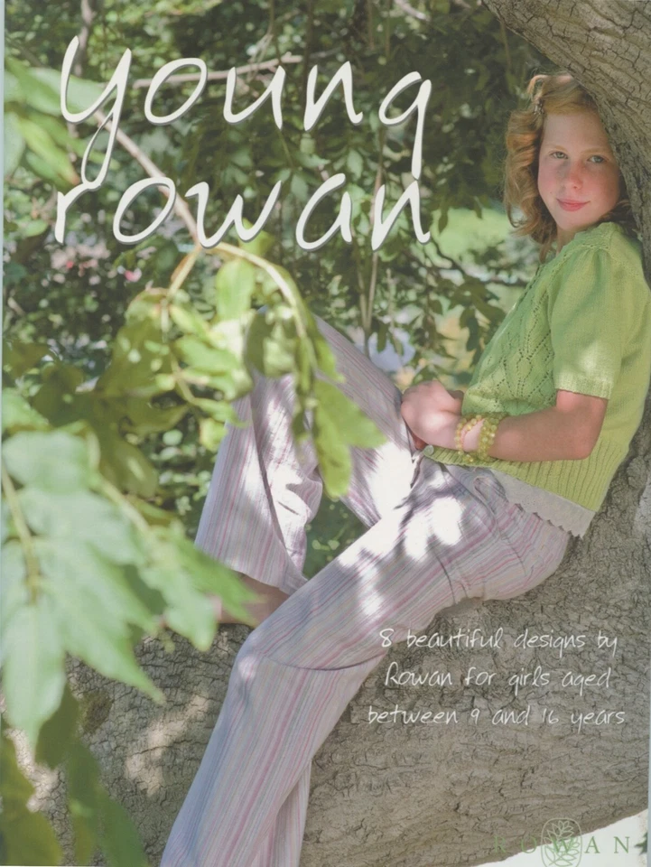 Young Rowan Knitting & Crochet Pattern Book ZB67 - 8 Designs for Girls 9-16 yrs - Image 1 of 4