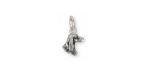 Irish Setter Charm Jewelry Sterling Silver Handmade Dog Charm IS4H-C - Picture 1 of 1