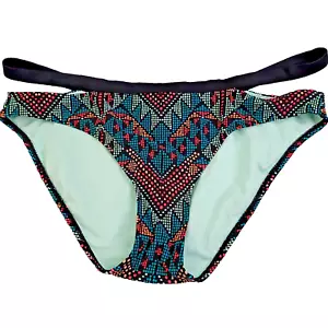 Bikini Swim Bottom Size XL Xhilaration Multi Color Hipster - Picture 1 of 7