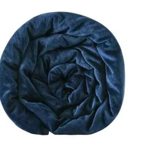 NEW! BlanQuil 20lbs Original Premium Weighted Blanket, 48" x 74" Drift Blue - Picture 1 of 5