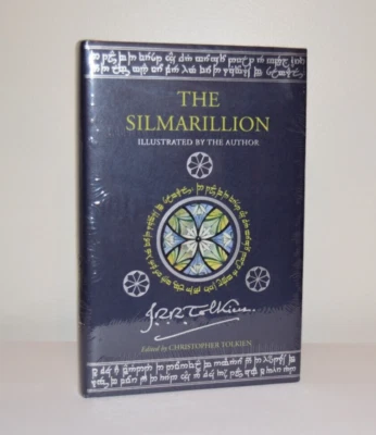Silmarillion by J.R.R. Tolkien Illustrated  Tolkien New  Sealed Deluxe Hardcover - Image 1 of 3