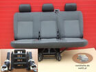 Bench rear triple seat VW T5 Transporter Tasamo t6 || SET TO THIRD ROW belts