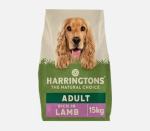 Harringtons Complete Dry Dog Food Lamb & Rice 15kg Made with Natural Ing. - Picture 1 of 1