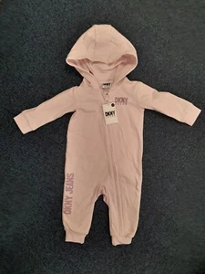 DKNY Romper, Baby Girls, Pink, Size 6-9M, BNWT - Picture 1 of 4
