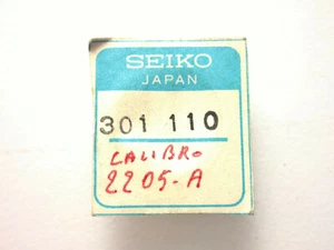 RARE SEIKO 301 - 110 ANCRE GENUINE SPARE PARTS - Picture 1 of 2